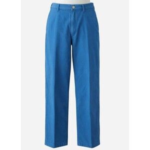 Peter Millar Pants Mens 38x29 Blue Raleigh Washed Twill Pima Cotton Casual Chino